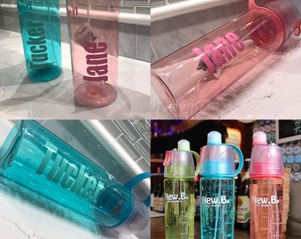 Tumbler/Spray Bottle/Water Bottle/Personalized Tumbler/Water Cup/Personalized Bottles/Drinkware/Barware/Kitchenware