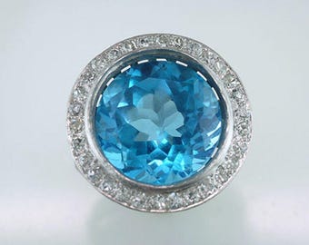 Vintage Antique .60ct Diamond Platinum Art Deco Semi-Mount Engagement Ring