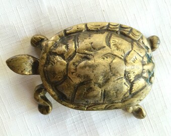 Turtle Ashtray,Antique Ashtray,Brass Ashtray,Novelty Ashtray,Lid Ashtray,Cigarette Ashtray,Metal Ashtray,Decorative Ashtray,Animal Ashtray