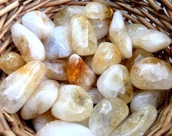 Tumbled Citrine