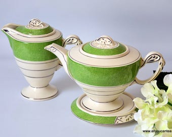 Art deco pottery Etsy