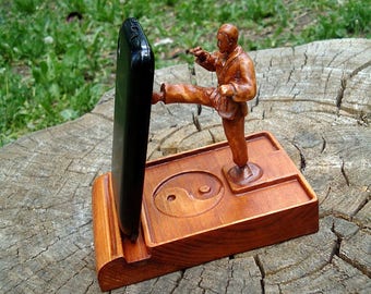 Gift for men Father gift for dad military mans gift Boyfriend gift Desk accessories Dorm desk decor grandpa gifts for guys charging station
