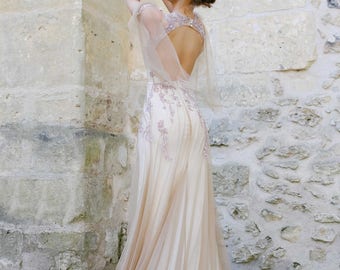 Wedding dress EVA, fairy wedding dress, vintage style wedding dresses, wedding gowns, bride dresses, beach wedding