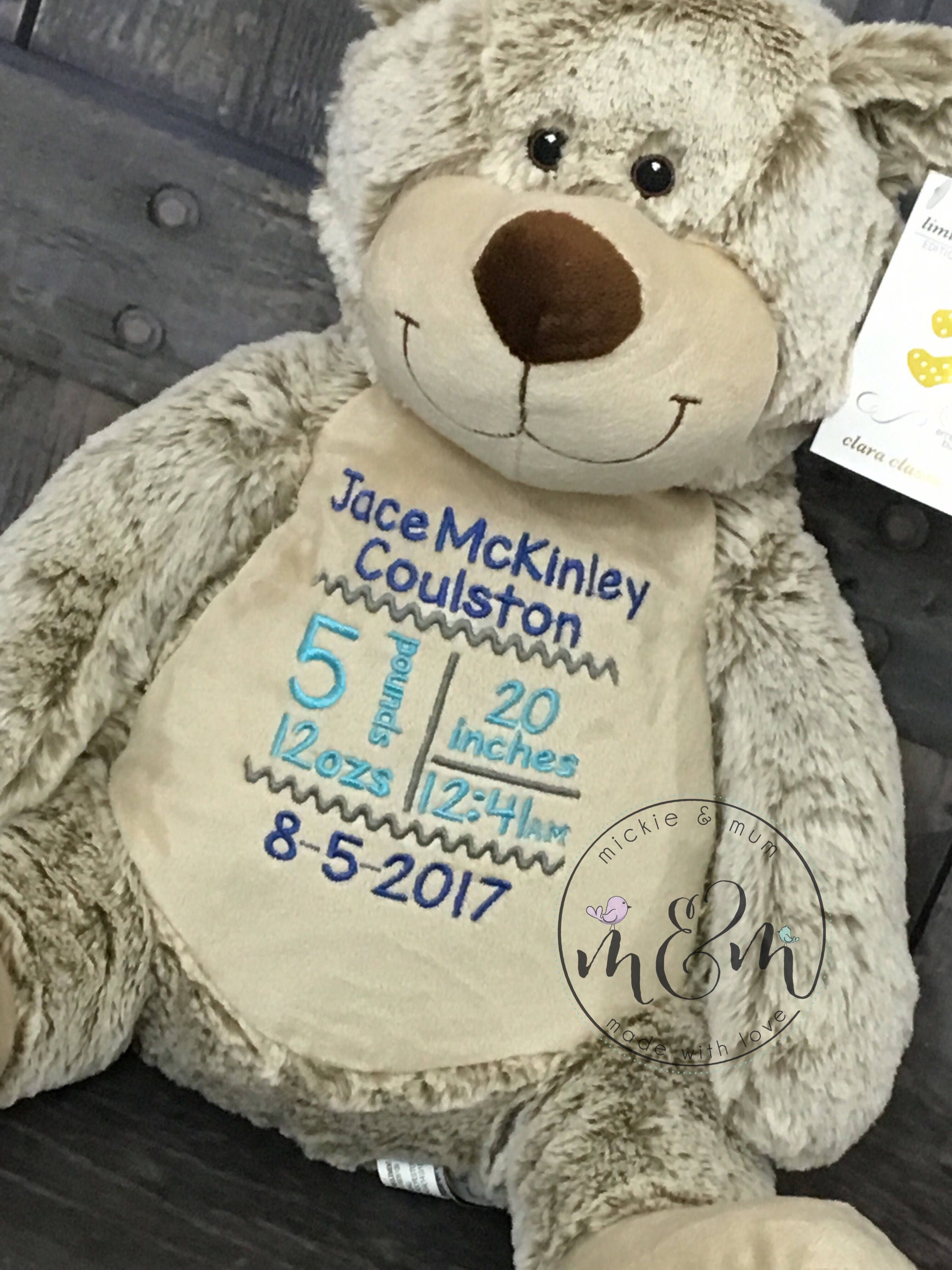 personalized memory bear