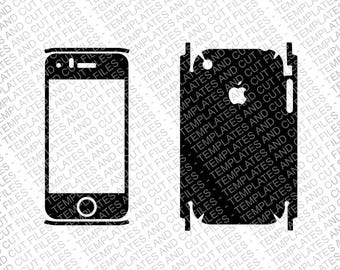 Iphone 6 Skin template for cutting or machining Digital