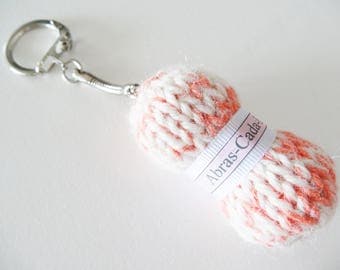 Key chain personalized wool Pincushion