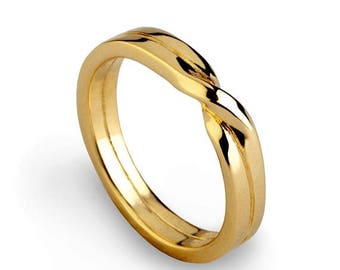 sale 20 off love knot ring gold wedding band unique mens wedding - Wedding Bands And Engagement Rings sale 20 off love knot ring gold wedding band unique mens wedding - Wedding Bands And Engagement Rings