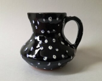 Ceramic jug, Pottery jug, Handmade blue jug, Jug vase, Ornament jug, Flower jug, Ceramics and Pottery, Blue jug