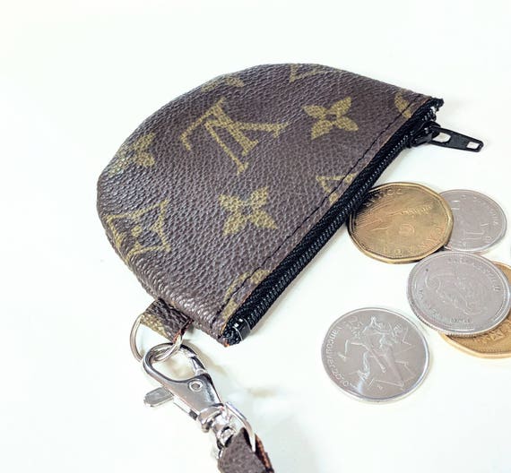 Upcycled LV coin purse RepurposedLouis Vuitton Upcycled