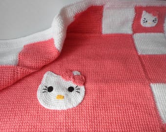 Hello Kitty Baby Blanket Crochet