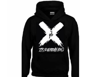 IT'S EVERYDAY BRO Hoodie + Your Name on the back