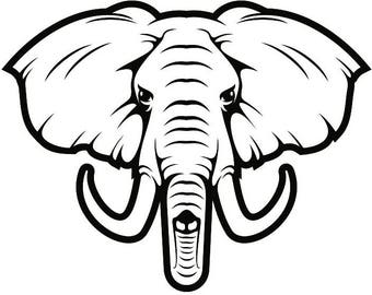 Free 100 Trunk Up Elephant Svg SVG PNG EPS DXF File