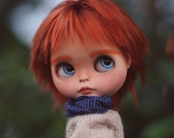 Custom Blythe Dolls For Sale by Finn• ooak custom Blythe doll boy male FAKE base doll