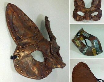 Steampunk masks | Etsy