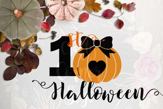 Download SVG-1st Halloween-First Halloween SVG-SVG design-Happy