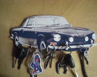 Karmann ghia hook key/KARMANN GHIA keychain