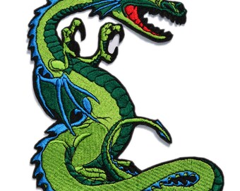 Big Embroidered Dragon Patches Dragon Patches Patch Iron On Patch Embroidered Patches Chinese Dragon Various sizes and colors