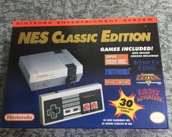 Playable Nintendo Classic Mini Reproduction USA Play Super Mario Zelda 30+ Games