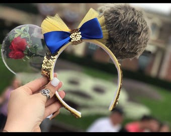 Disney Ears Minnie Mouse ears Beauty and the Beast