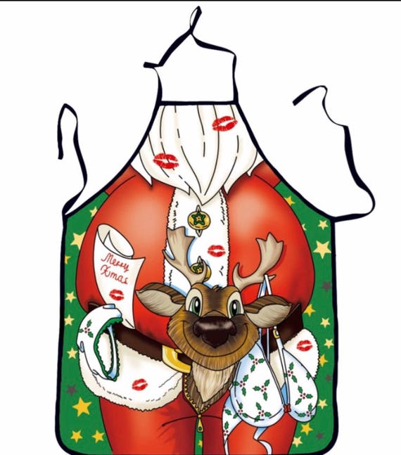 Mr. Santa Claus Mrs. Sexy Clause Christmas Aprons