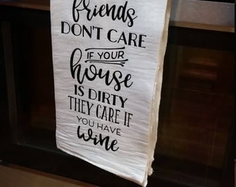 Decorative tea towel