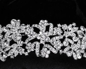 Bridal Tiara Crystal Tiara - Christine Tiara, Swarovski Bridal Tiara, Crystal Wedding Crown, Rhinestone Tiara, Wedding Tiara, Diamante Crown