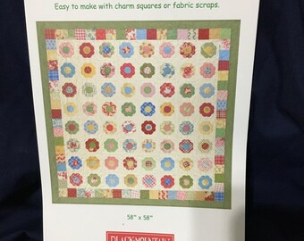Charm Posies Quilt Pattern by Black Mountain Quilts
