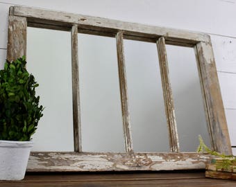 Window Wall Mirror window pane mirror | etsy Window Wall Mirror window pane mirror | etsy