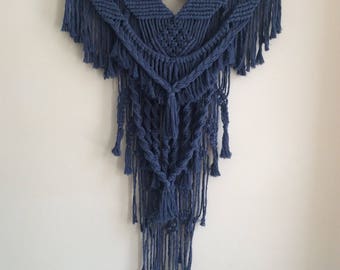 Phoenix* Macrame wall hanging/Macrame tapestry/bohemian decor/driftwood decor/rope art