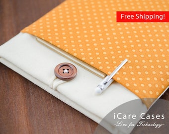 New iPad 2017 Case iPad 9.7 inch Cover Best iPad Case New iPad 9.7 2017 Cover for iPad 10 Sleeve with Polkadot Cozy Case for iPad Soft Cover