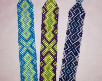 Braided bracelet,Handwoven bracelet,Friendship bracelet, Knotted bracelet, Wrist band,String bracelet, Bracelet bresilien,Summer bracelet