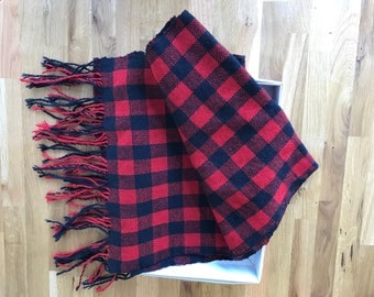 Hand woven scarf