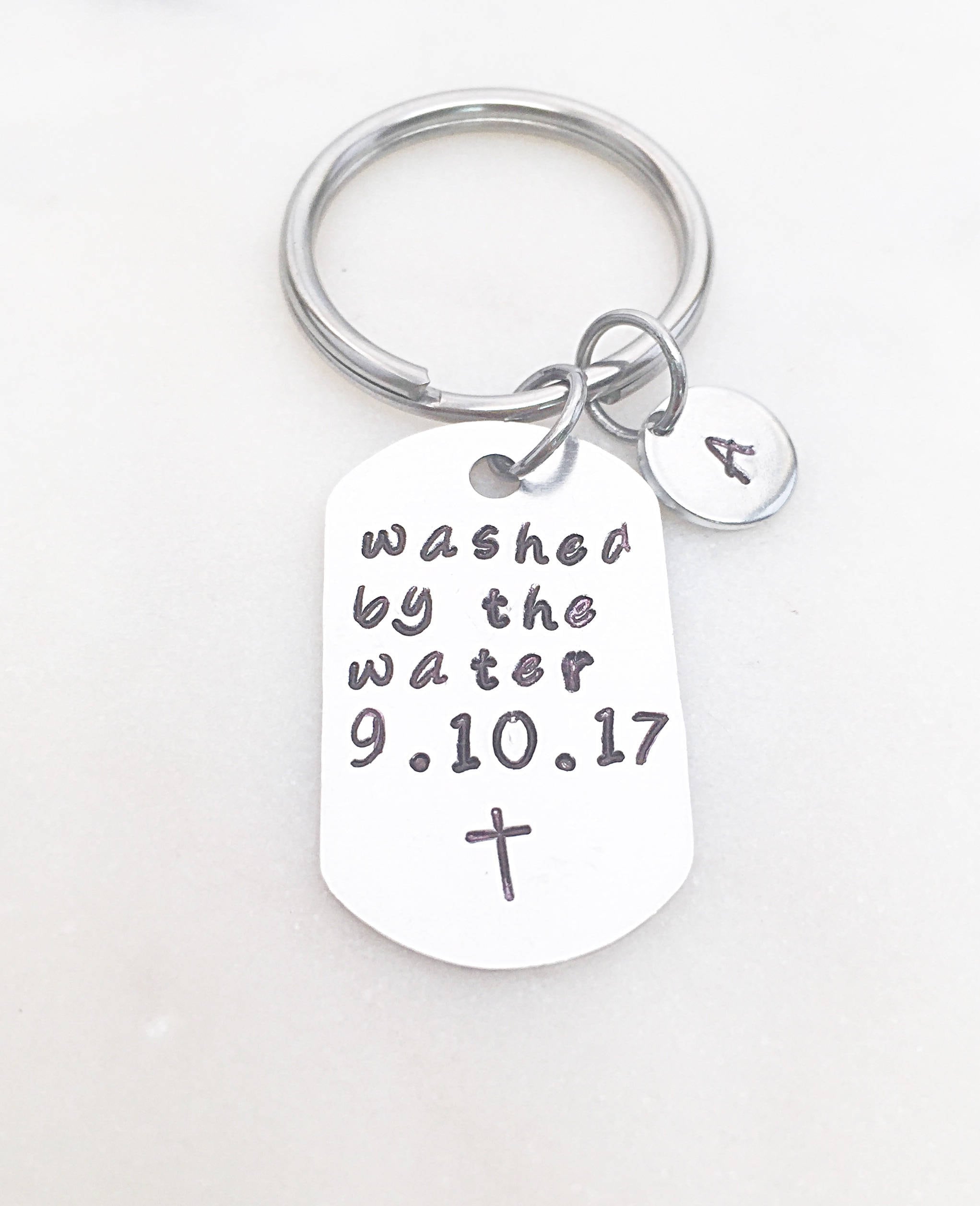 Baptism keychain teen baptism gifts adult baptism gift men