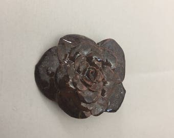 Metallic Burgundy Rose 1