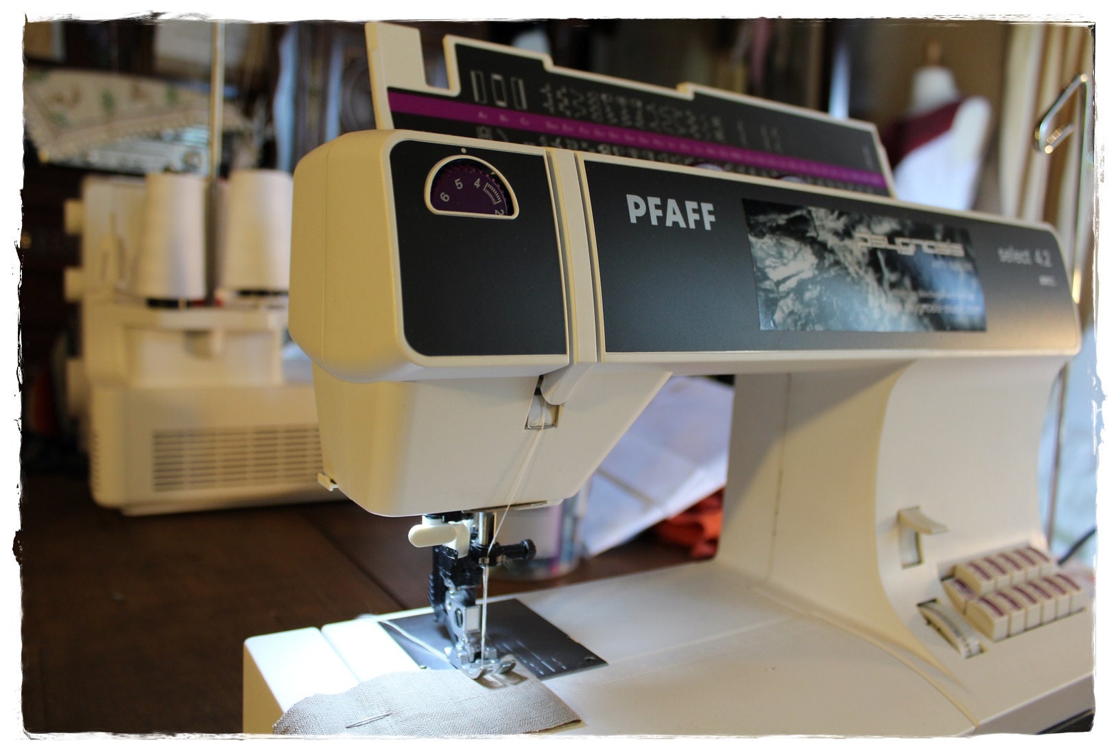 La machine à coudre chez Khoutûre Naturelle (Pfaff)