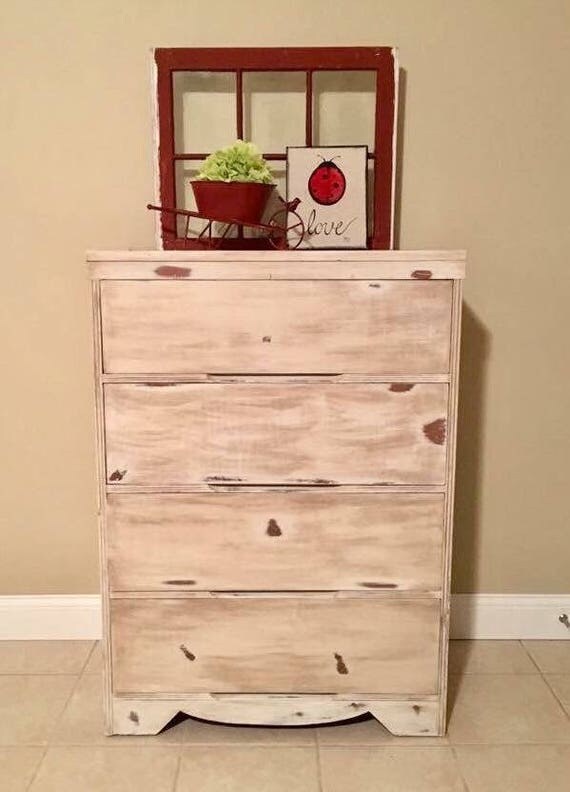 Rustic Dresser Shabby Chic Dresser Chest of Drawers