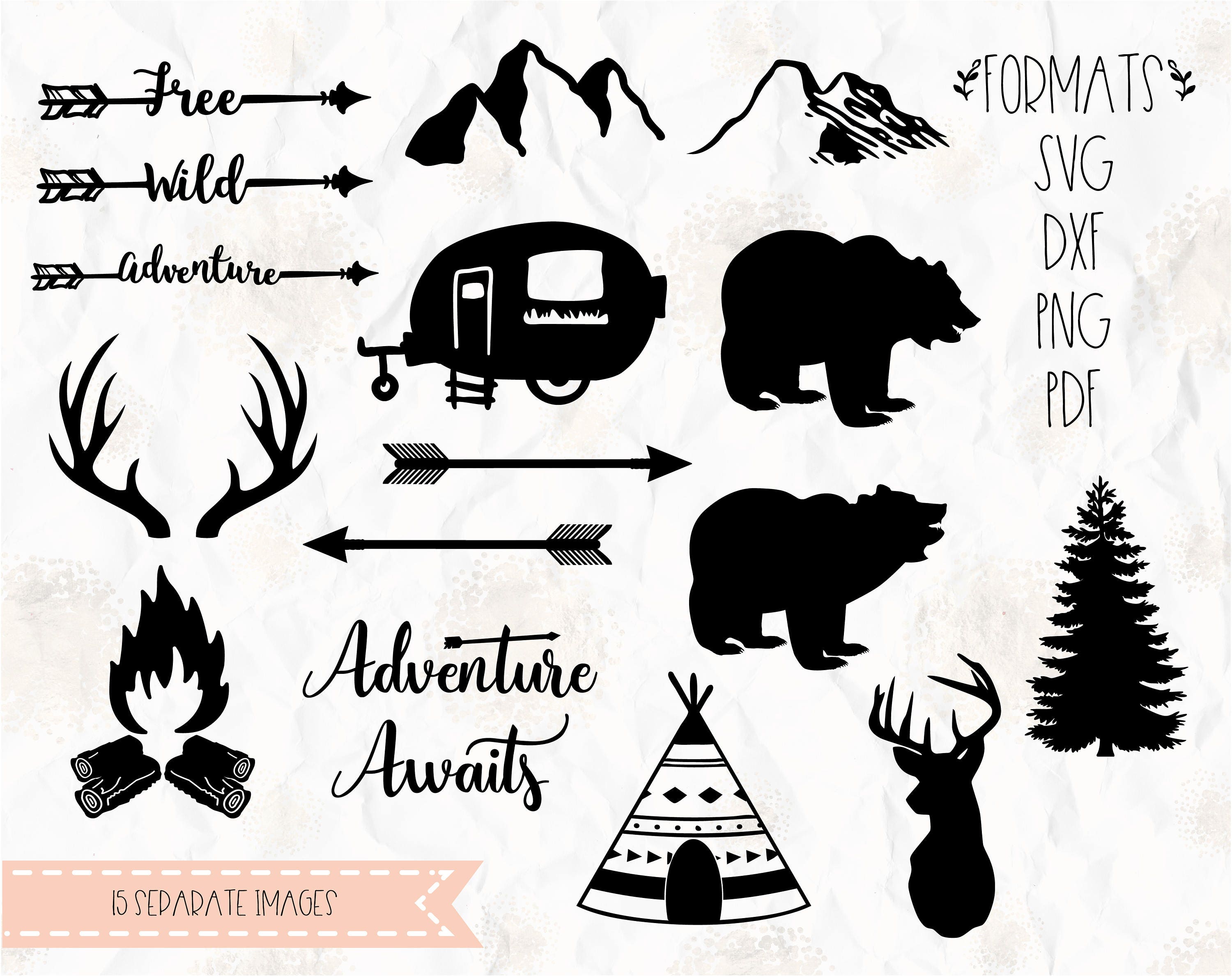Free Free Adventure Awaits Svg Camping Files 862 SVG PNG EPS DXF File
