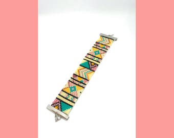 Bracelet miyukibeads inspiration ethnique