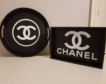 Decor tray inspired by chanel but in no way is orginal chanel. You dont get a second chance to make a first impression