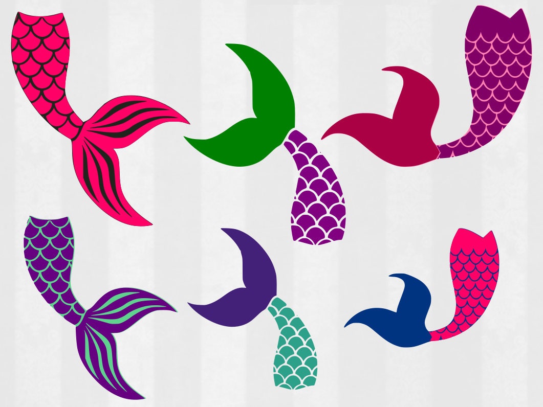 Mermaid tail clip artdigital clipart instant download png #1138844. 