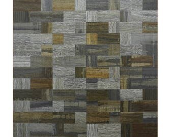 Self adhesive mosaic tiles