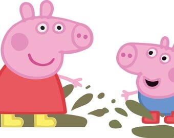 Peppa pig vector | Etsy