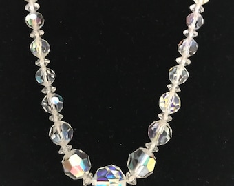 Beautiful Vintage Crystal Necklace