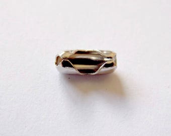 Lot 100 clasps chain ball