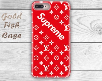 Supreme Iphone 7 Case Louis Vuitton iPhone 6S Case iPhone 5S Case iPhone 7 Case iPhone 6S Plus iPhone 7 Case iPhone 7 Plus Red Case s067