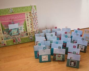 Dinner table with 25 original boxes
