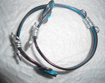 Bracelet of 3 aluminum arms colors