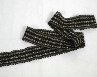 Old wool and cotton tape