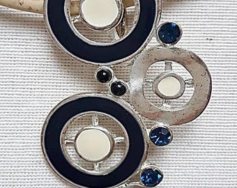 Necklace made of Cork and pendant 4 rounds