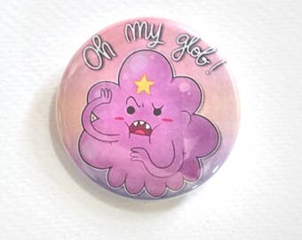 Adventure time - Lumpy Space Prrincess badge